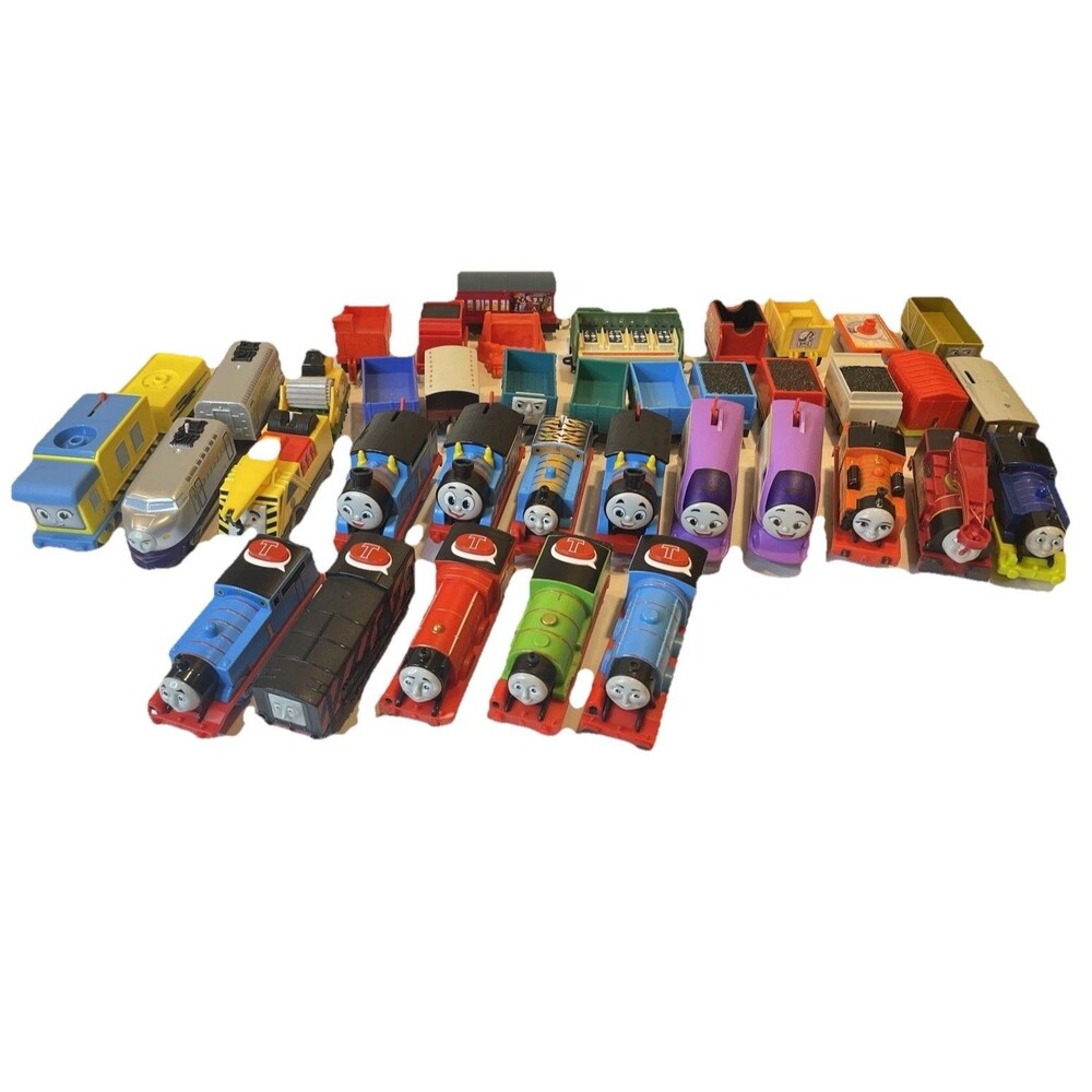 Thomas & Friends Trackmaster Gullane TYCO Interactive Talking Train 39 Piece Lot